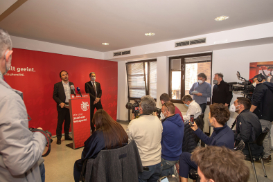 Pressekonferenz am Montag im Parteisitz der SVP in Bozen