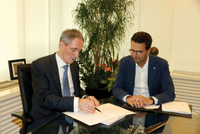 Diego Cattoni und Hartmann Reichhalter