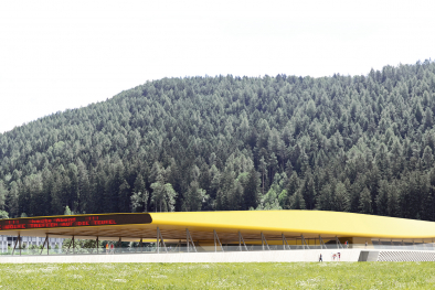 Rendering Eisstadion Bruneck