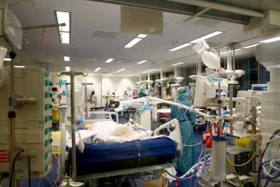 Un reparto di terapia intesiva
