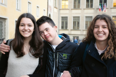 Sarah, Valerie und Nicolas