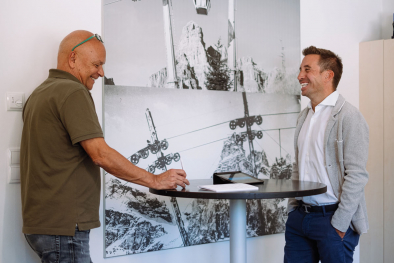 Norbert Dall’Ò hat sich mit Andy Varallo getroffen