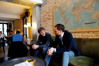  Markus Larcher und Alexander Benincà