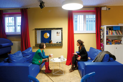 Ulrike Huber und Dunja Smaoui 