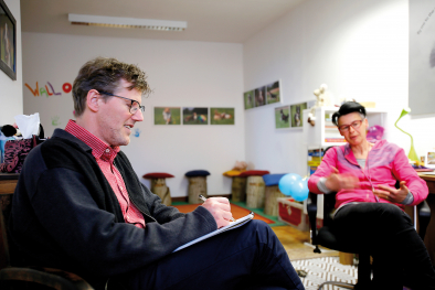 Markus Larcher und Christine Kompatscher
