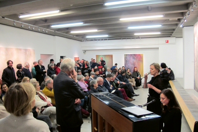 Vernissage der Ausstellung von Jörg Hofer