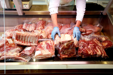 Fleisch - in der Theke