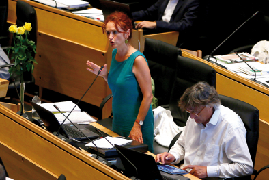 Grünen-Landtagsabgeordnete Brigitte Foppa