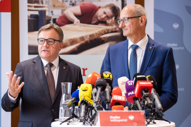 Günther Platter und Toni Mattle