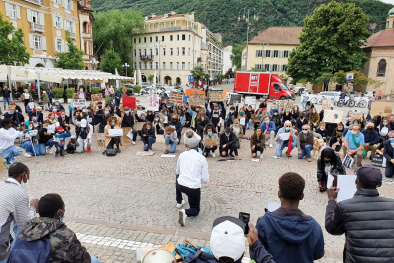 Kundgebung am Waltherplatz
