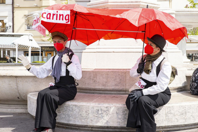 Kampagne des Landes „#thanksforcaring“