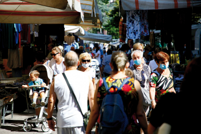 Masken in der Altstadt