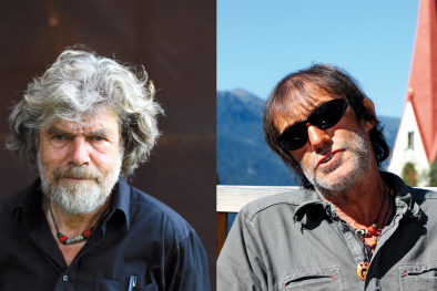 Reinhold Messner und Hans Kammerlander 