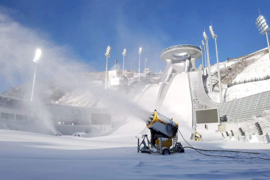 Schneekanonen von Technoalpin
