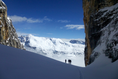 Skitourengruppe