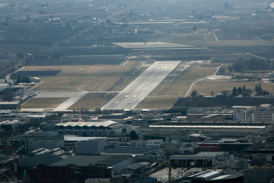 Der Flughafen Bozen
