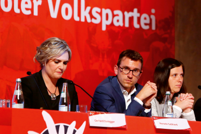 Renate Gebhard, Stefan Premstaller und Marion Januth