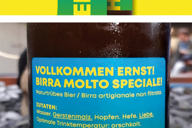 Für die ­Brauerei Forst war „Horst“ kein Spaß, also musste ­daraus „Ernst“ werden.