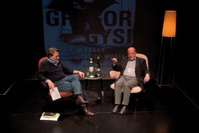 Lorenz Gallmetzer und Gregor Gysi