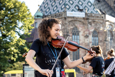 Musiksommer in Bozen. Unter freiem Himmel und mit Abstand.