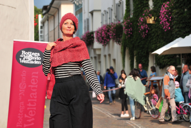 Eines der Models