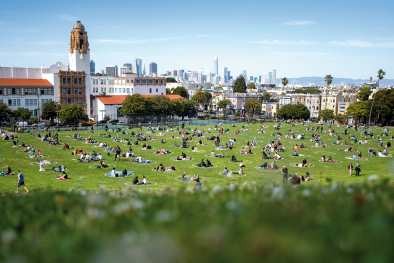 Dolores-Park in San Francisco