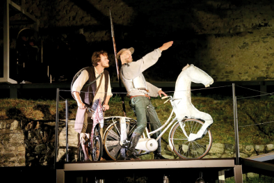 Günther Götsch als Don Quijote