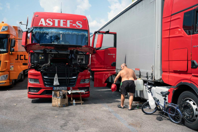 Lkw-Fahrer