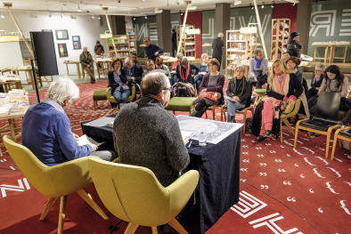 Bücherwelten im Bozner Waltherhaus