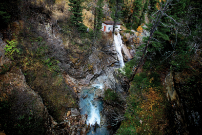 Wasserkraftwerk im Martelltal