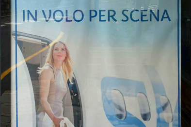 Werbeplakat