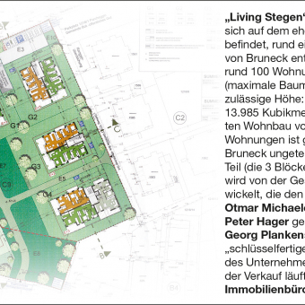 Infobox zum Bauprojekt Living Stegen