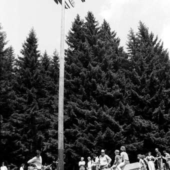 Säule mit der Friedenstaube
