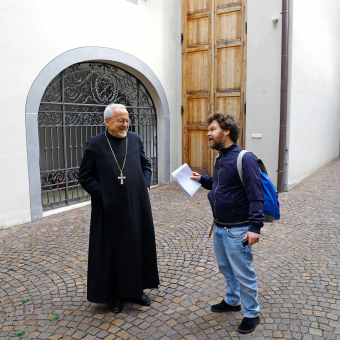 Andrej Werth mit Peter Stuefer