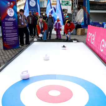 ff-Redakteur Alexander van Gerven schnupperte am Donnerstag vergangener Woche Olympialuft. Er war in Cortina vor Ort und schildert seine Erlebnisse.