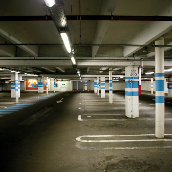 Tiefgarage unter dem Twenty