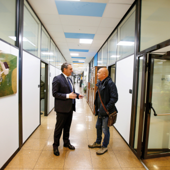 Luis Amort und Norbert Dall’Ò