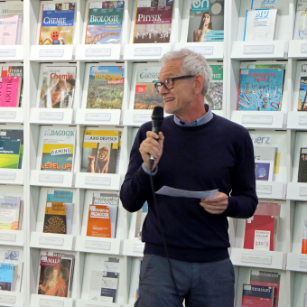 Thomas Kager, Leiter der Edition Raetia, in der die Solderer-Biografie erscheinen ist