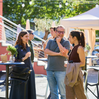 Karin Hochrainer, Stefan Troyer und Anne-Laure Le Cunff.