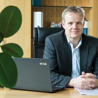 Verbandspräsident Philipp Moser