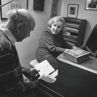 Rainer Seberich und Eva Terberger
