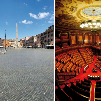Piazza Navona und der Senat