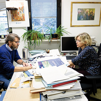 Georg Mair und Bettina Meraner