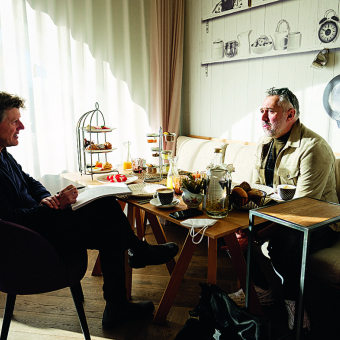 Markus Larcher mit Roland Trettl