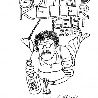 Karikatur von Hanspeter Demetz