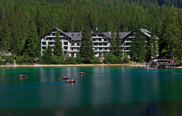 Pragser Wildsee und das Grandhotel