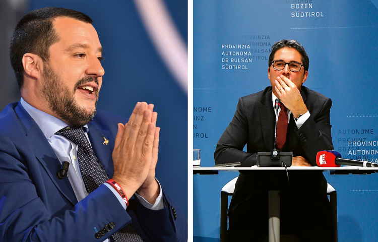 Matteo Salvini, Arno Kompatscher