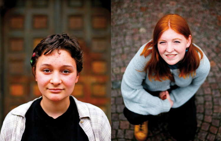Agata (links) und Hannah