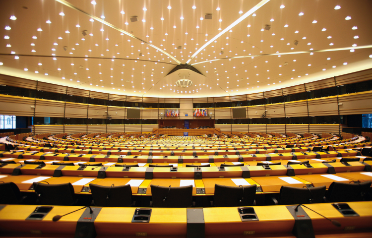 Plenarsaal des Europäischen ­Parlaments